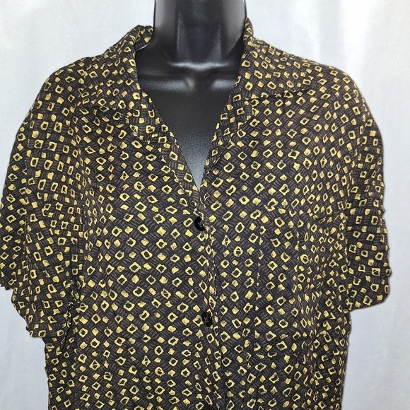 Seville button-down blouse size 12 - Picture 2 of 6